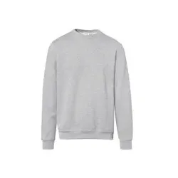 Sweatshirt Premium 471, ash meliert, Größe M - ash meliert - M