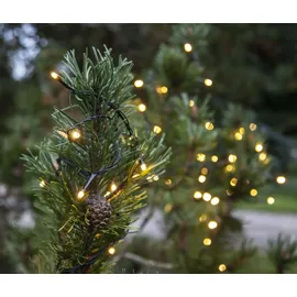 STAR LED-Lichterkette 10 m Schwarz