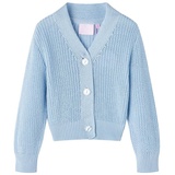 vidaXL Kinder-Strickjacke Blau 128