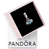 Pandora Kamera, Herz & Kompass Silber 792703C01