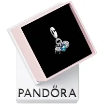 Pandora Kamera, Herz & Kompass Silber 792703C01