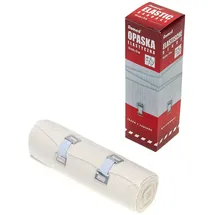 Romed Elastische Mittelzugbinden Fixierbinde mit Halteklammer in Folie 15 cm x 5 m / 1 Stück