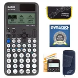 DynaTech Casio FX-87 DE CW mit Jeans-Tasche hellblau, Zirkelset