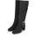 Marco Tozzi Stiefel mit Absatz Vegan mit Schnalle, Schwarz (Black Comb), 40