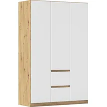 Rauch Drehtürenschrank MAINZ 136 x 210 x 54 cm Braun