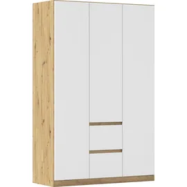 Rauch Drehtürenschrank MAINZ 136 x 210 x 54 cm Braun