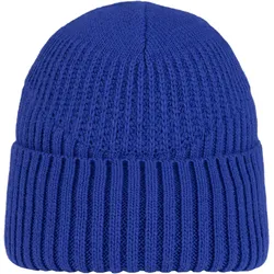 Mütze Unisex Knitted Fleece Hat Beanie BLAU Einheitsgröße