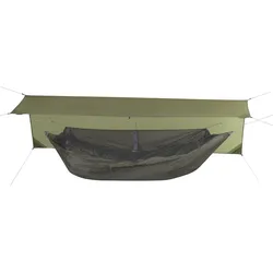 Exped Hängematte und Tarp Scout Hammock Combi UL (Gewicht: 0,99kg) - grün/schwarz