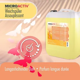 microactiv® Weichspüler 10 L Kanister 4 Stück