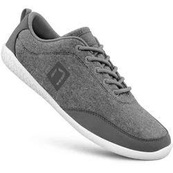 nanga Sneaker Merinorunner Barefoot (100% Schurwolle) schiefergrau Herren