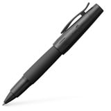 Faber-Castell Tintenroller e-motion pure black, schwarz