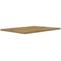 Forte Tischsystem: Tischplatte aus Holzwerkstoff in Artisan Eiche, 140