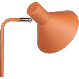 Beliani Stehlampe RIMAVA verstellbar Metall Orange