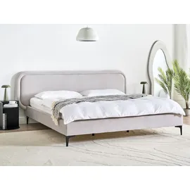 Beliani Suzette 180 x 200 cm Hellgrau
