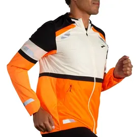 Brooks Herren Run Visible Jacket 2.0 bunt
