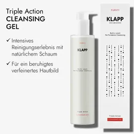 Klapp Cosmetics Multi Level Performance Cleansing Gel 200 ml