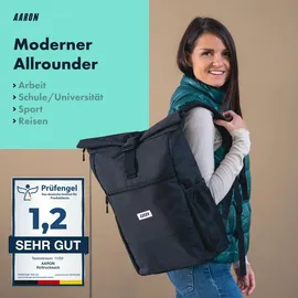 Aaron Rolltop 2.0 18-26 l schwarz
