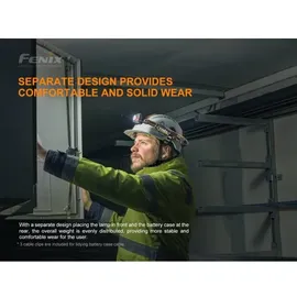 Fenix HP25R V2.0 LED Stirnlampe 1600 Lumen neutralweiß