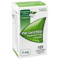 Nicorette 4 mg freshmint Kaugummi