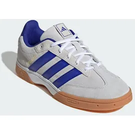 adidas Herren Spezialist Indoor Shoes, Cloud White/Lucid Blue/Grey Two, 44