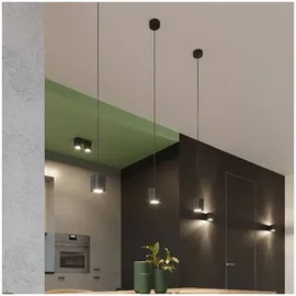 Sollux Orbis 1-flg. 1 GU10 30 cm schwarz