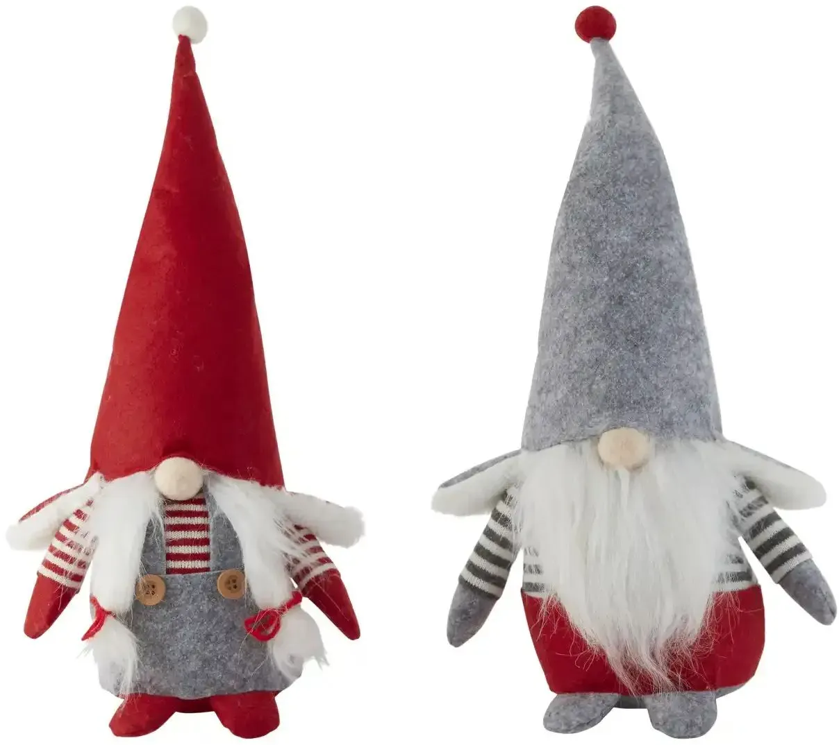 HOME STORY Weihnachtswichtel  sortiert   ¦ rot ¦ Polyester,Sand,Holzwerkstoff ¦ Maße (cm): B: 14 H: 40