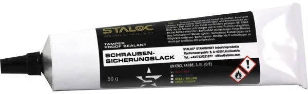 Staloc Schraubenssicherungslack 50ml rot