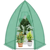 Ribelli Foliengewächshaus, Gewächshaus mit Tür, Tomatengewächshaus φ160 x 180