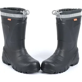 DEMAR demar. Kinder Gummistiefel Winterstiefel Regenstiefel Kinderstiefel gefüttert GRAU Größe 30/31 - 30/31