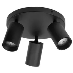 NOVA LUCE Deckenleuchte »Tod «, LED, 3-flammig, schwarz