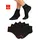H.I.S. Kurzsocken 7er Pack Schwarz/Grün/Lila/Rot 43-46