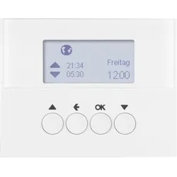 Berker 85741179 Jalousie-Schaltuhr K.1 polarweiß, glänzend