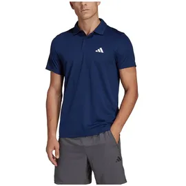 Adidas Herren Train Essentials Training Polo Shirt, Dark Blue/White, S