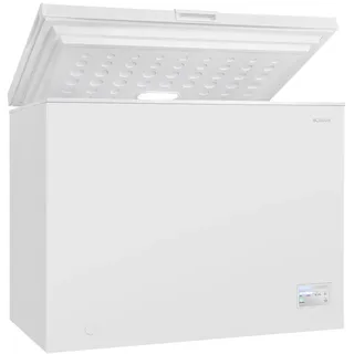 Bomann Bomann® Gefriertruhe 198L | Tiefkühltruhe 4 Sterne-Kennzeichnung | leise | Gefriertruhe groß | Temperaturbereich: ≤ -18°C | Kühltruhe mit herausnehmbarem Korb | große Gefriertruhe | GT 7356