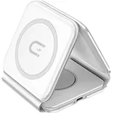 DUDAO induktives Schnellladegert 3W1 15W 3in1 Inductive Charger - Weiß