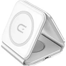 DUDAO induktives Schnellladegert 3W1 15W 3in1 Inductive Charger - Weiß