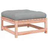 vidaXL Gartenhocker mit Kissen Massivholz Douglasie