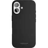 VONMÄHLEN Smartphone-Hülle iPhone 16, Soft Silicone Case - Black