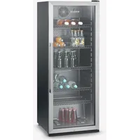 Severin FKS 8841 Getränkekühlschrank (237 l, 1410 mm hoch, Schwarz)