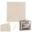 Relaxdays Sonnensegel Polyester Beige
