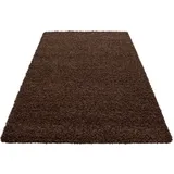 Ayyildiz Teppiche Life Shaggy 1500 Hochflorteppich 100 x 200 cm braun