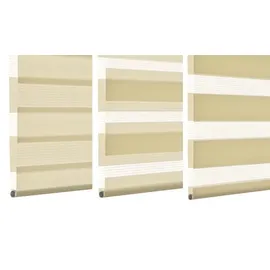 GARDINIA Doppelrollo 100 x 150 cm weiß