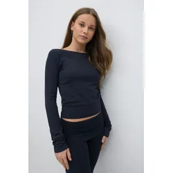 Y yoga open back top - Blue - 170
