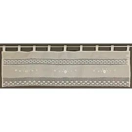 HOSSNER - ART OF HOME DECO Drachensee Schlaufen 150 x 35 cm Beige/Weiß 1 St
