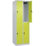 C+P Classic Plus Spind 60 x 50 x 185 grün