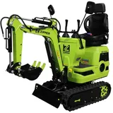 Zipper Benzin-Minibagger ZI-MBG600H 6,8kW 8,5kN kraft Gummikette Elektrostarter