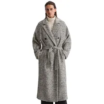 Marc O'Polo Wollmantel aus recyceltem Wolle-Polyester-Mix braun S (36)