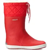 Aigle Nb1122 Gibou2 Gummistiefel Rouge / White 25