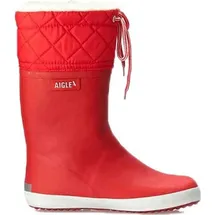 Aigle Nb1122 Gibou2 Gummistiefel Rouge / White 25