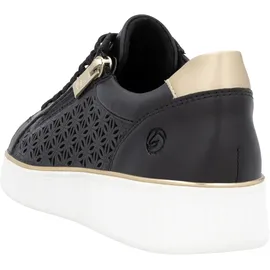 REMONTE Schnürhalbschuhe in schwarz, 40 EU